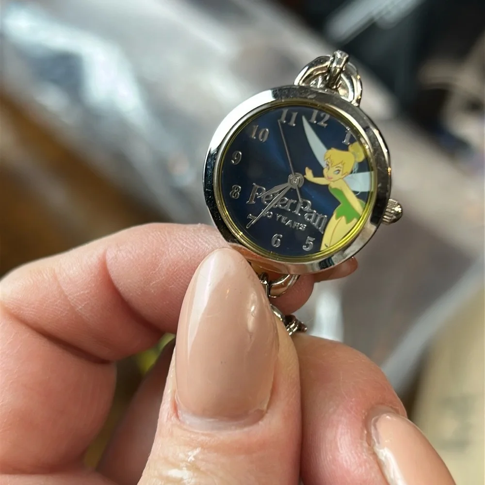 Disney Peter Pan Tinker Bell Watch with Charm